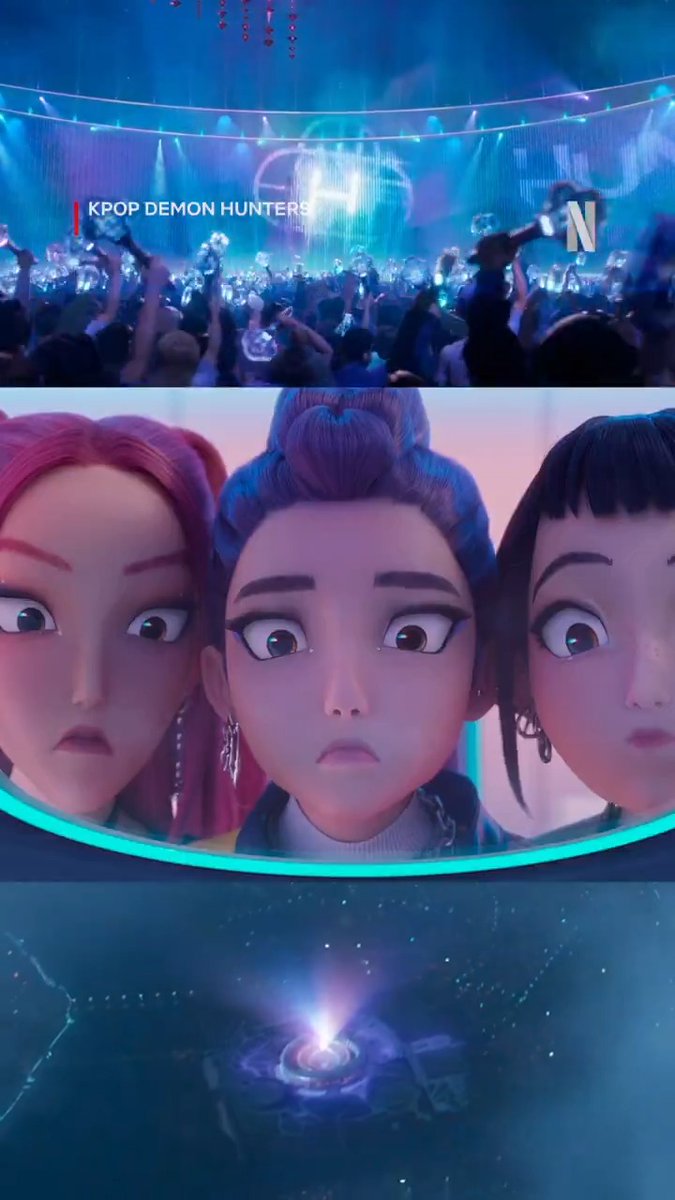 Me screaming along to the fanchant: How it's DONE DONE DONE 🗣️🗣️🗣️ KPop Demon Hunters makes it hot debut on June 20! #KPopDemonHunters #Huntrix