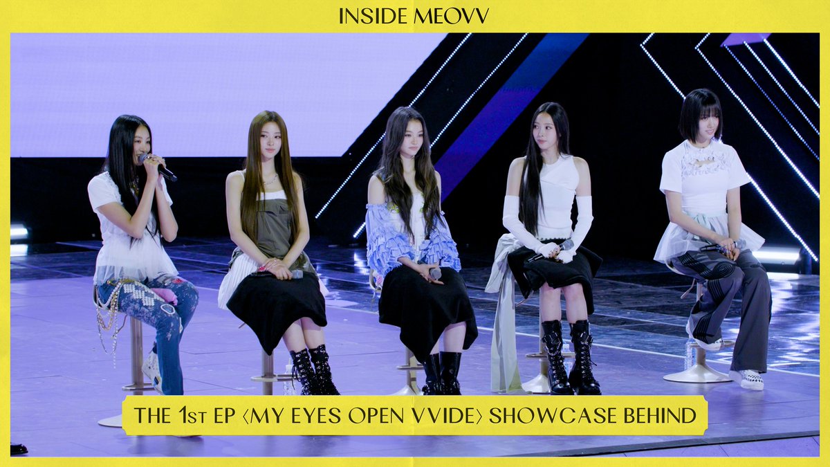 INSIDE MEOVV | THE 1st EP [MY EYES OPEN VVIDE] SHOWCASE BEHIND 🔗 #MEOVV #미야오 #INSIDEMEOVV #MYEYESOPENVVIDE #THEBLACKLABEL #더블랙레이블