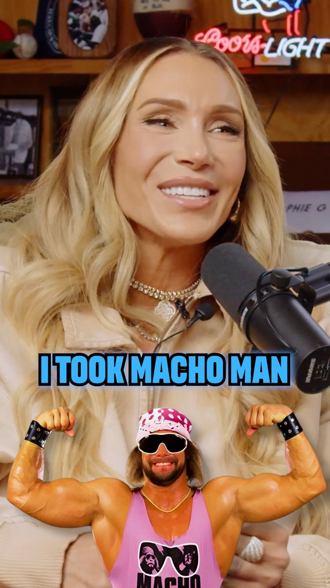 Charlotte brought Macho Man to "show and tell" as a kid 😂 🎧 Listen NOW on Spotify and Apple Podcasts 📺 Dropping on YouTube at 3 PM EST