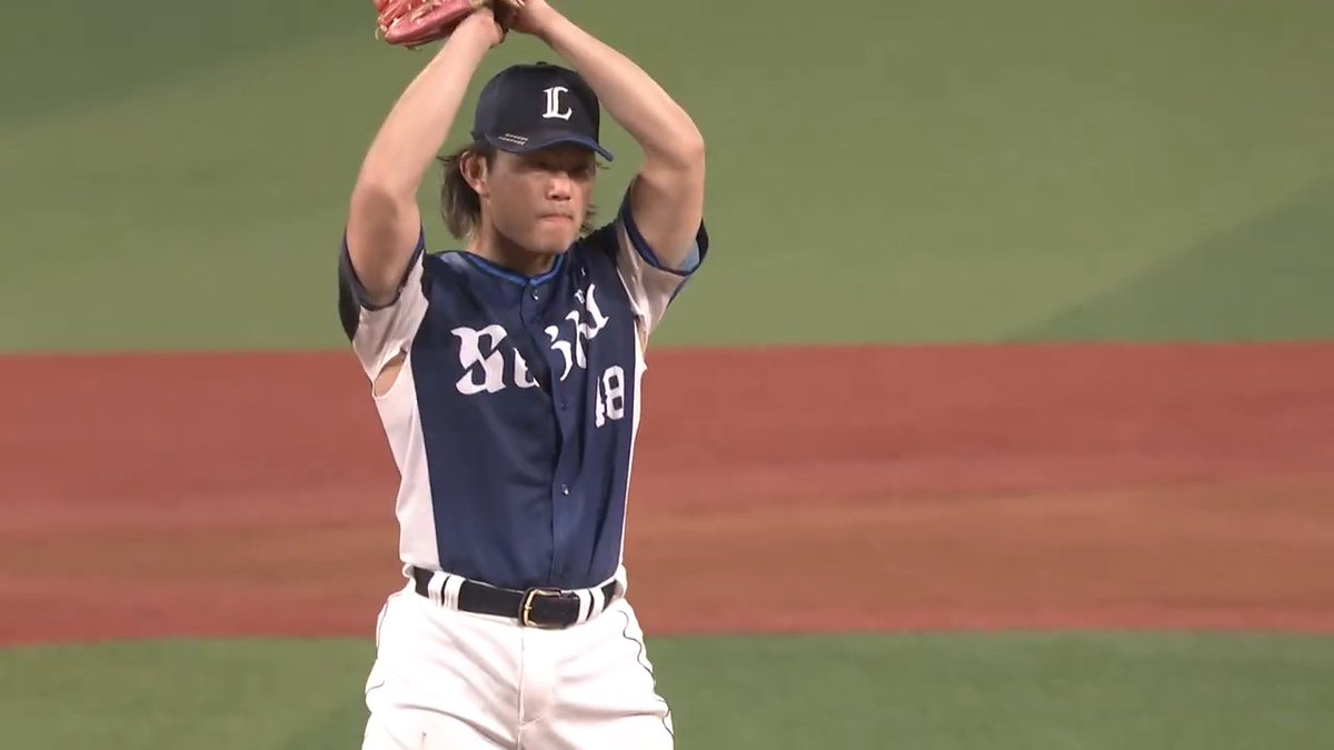 埼玉西武 #今井達也 投手がソードセレブレーション返し🗡️ #seibulions #ソードセレブレーション #バウアー 投手
