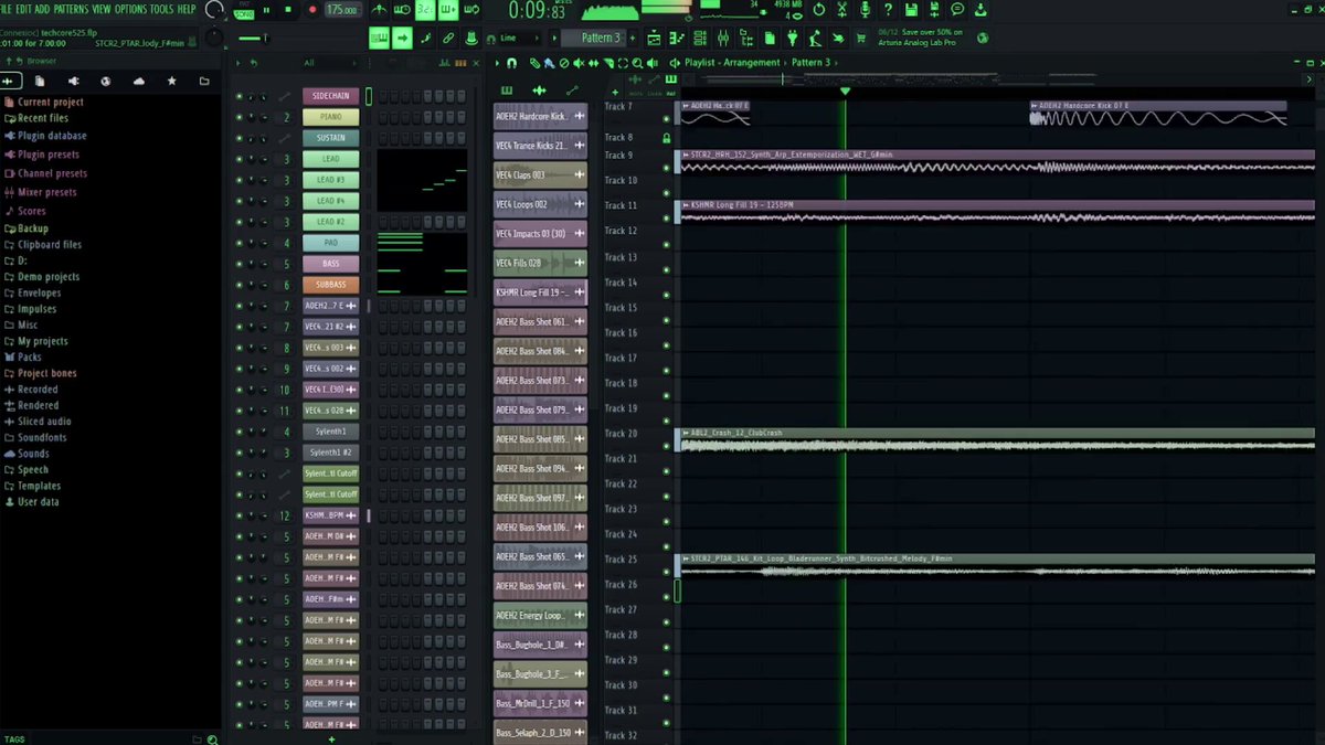 How to Make Techcore ⋆꙳ テックコアの作り方の解説です。