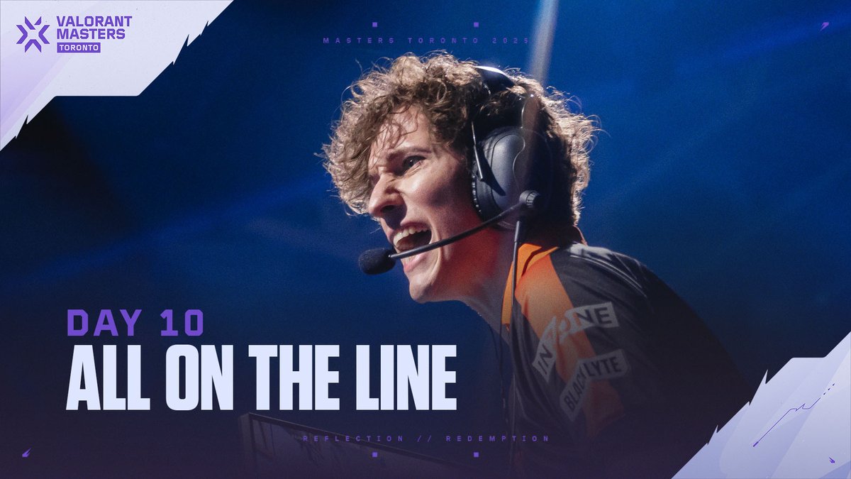 The #VALORANTMasters Lower Bracket: Gen.G Gold G2 VALORANT FNATIC Sentinels Day 10 is gonna be one for the history books so don't miss any of it at