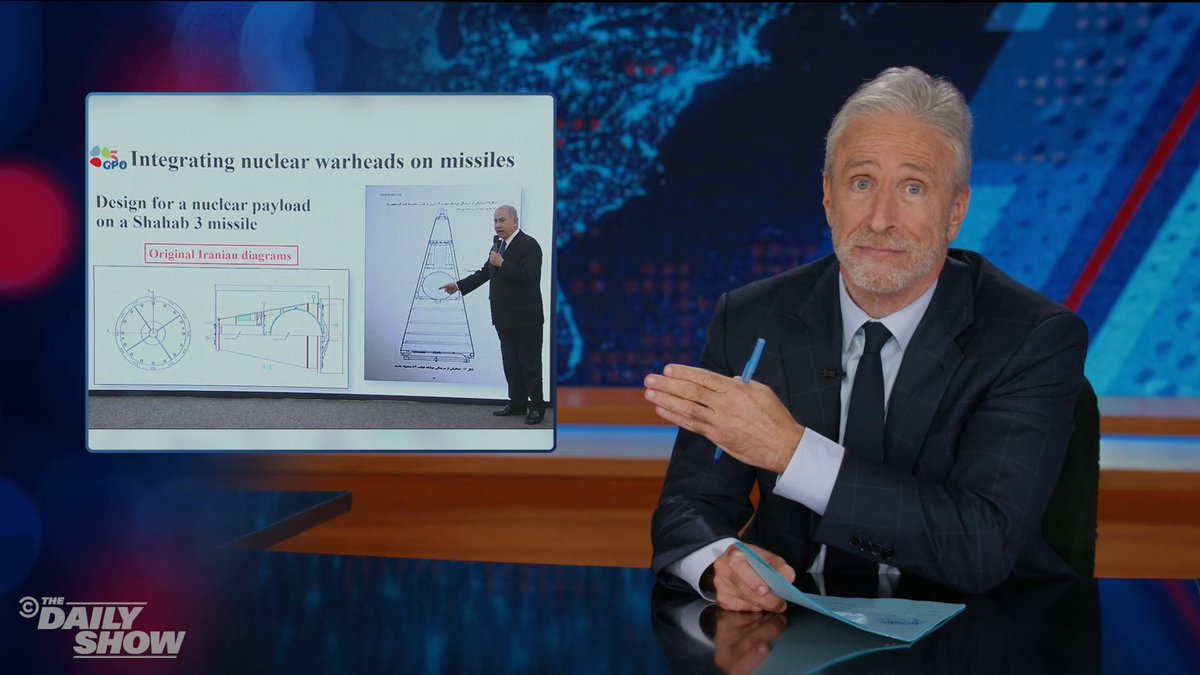 Jon Stewart on Israel’s “urgent" need to strike Iran, and MAGA's reluctance to fight a war abroad while lusting for civil war at home
