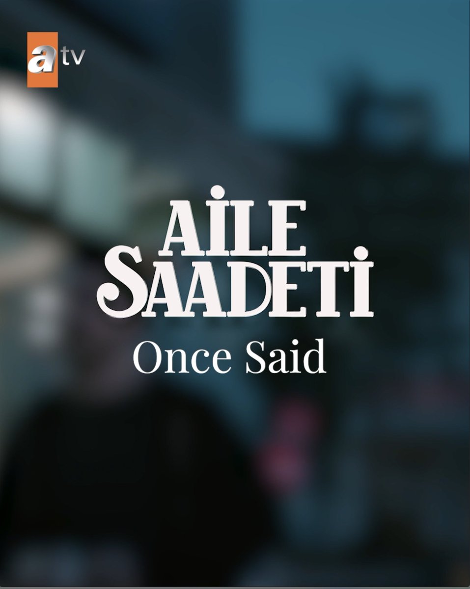 1. Bölüm humor geldi! 🤩 #AileSaadeti yeni bölümleriyle her Pazartesi 20.00’de atv’de ✨ atv
