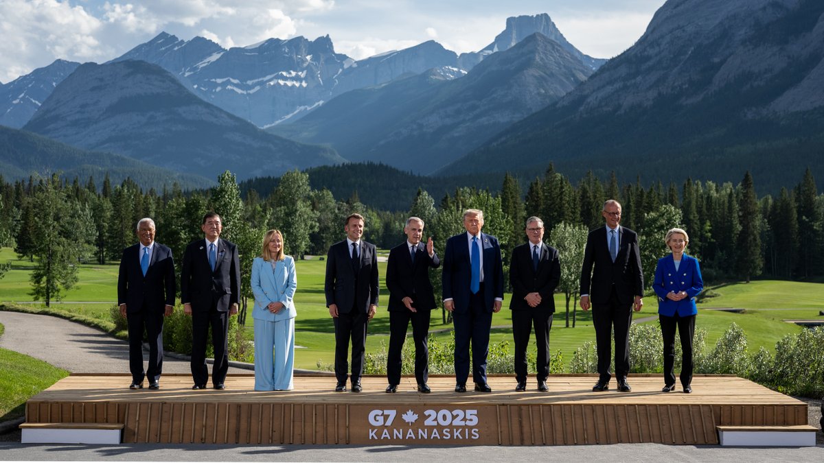 President Donald J. Trump Attends the 51st G7 Summit in Kananaskis, Alberta, Canada 🇺🇸