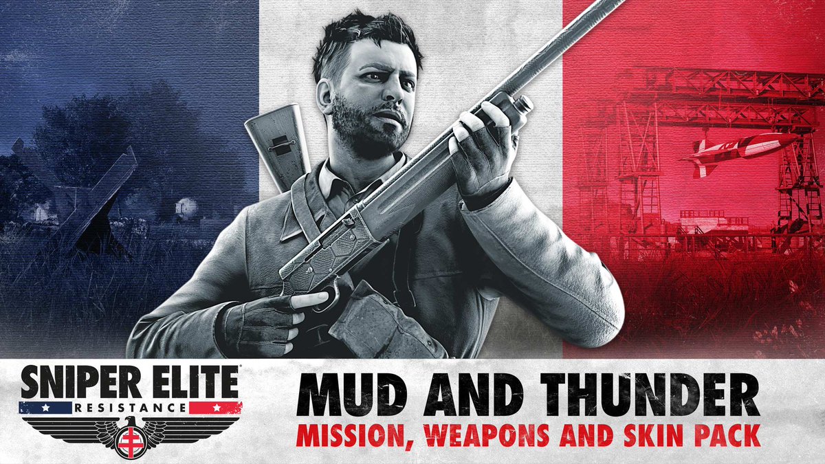 The Mud and Thunder Mission, Weapons and Skin Pack has arrived! 💥 🗺️ An explosive new campaign mission 🔫 New WWII authentic weapons for your loadout 🎯 FREE The Wrath of the Resistance Weapon and Skins Pack 💥 3 thrilling multiplayer maps 🛒 Buy now: 🗒️ Further intel: