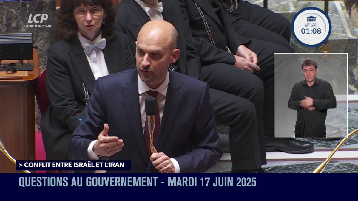 [ 🇫🇷 FRANCE | 🇮🇱 ISRAËL ] 🔸 Jean-Noël Barrot affirme que, face au conflit entre Israël et l’Iran, la priorité du gouvernement reste la sécurité des ressortissants et agents français, des mesures ayant été déployées en ce sens par le Quai d’Orsay.