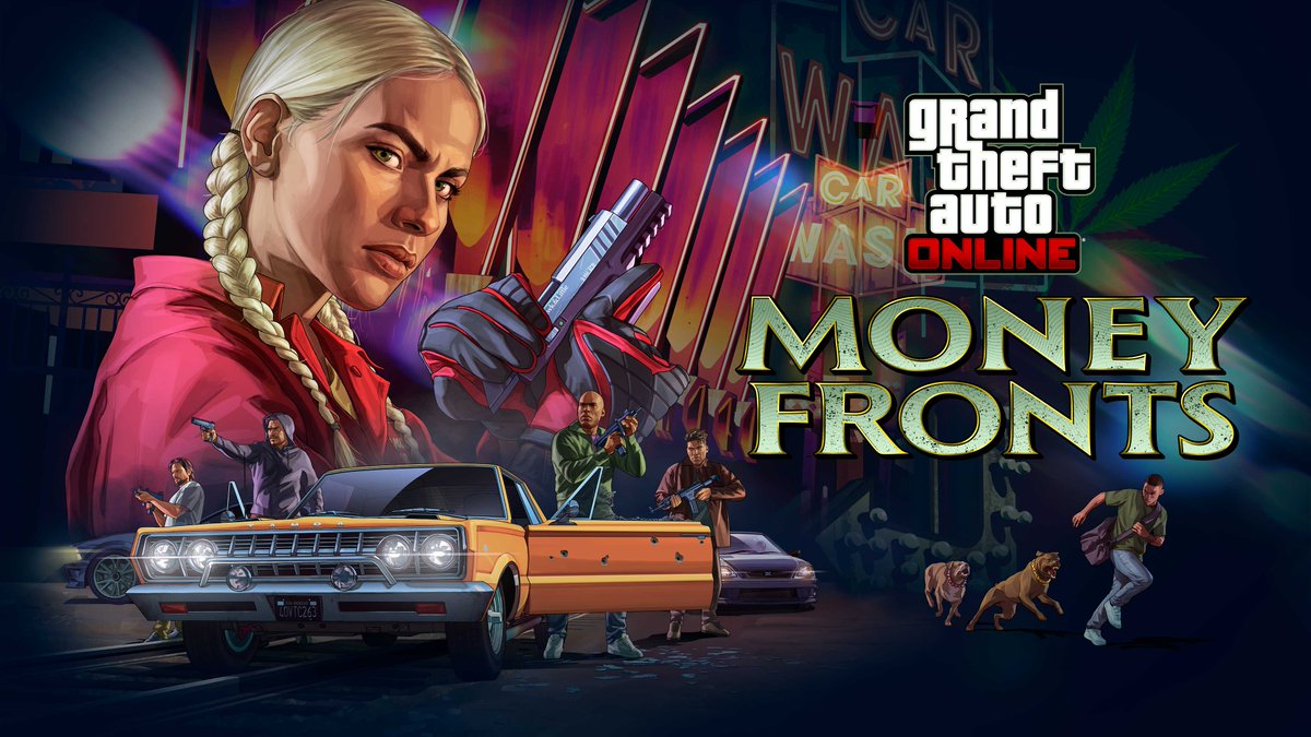 Use iconic local businesses to funnel dirty cash into your criminal network in Money Fronts, today’s new update to GTA Online: