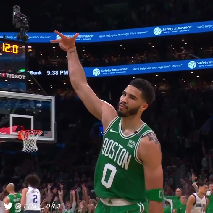31 points, 8 rebounds, 11 assists in Game 5. Jayson Tatum led Boston to Banner 18 one year ago today: