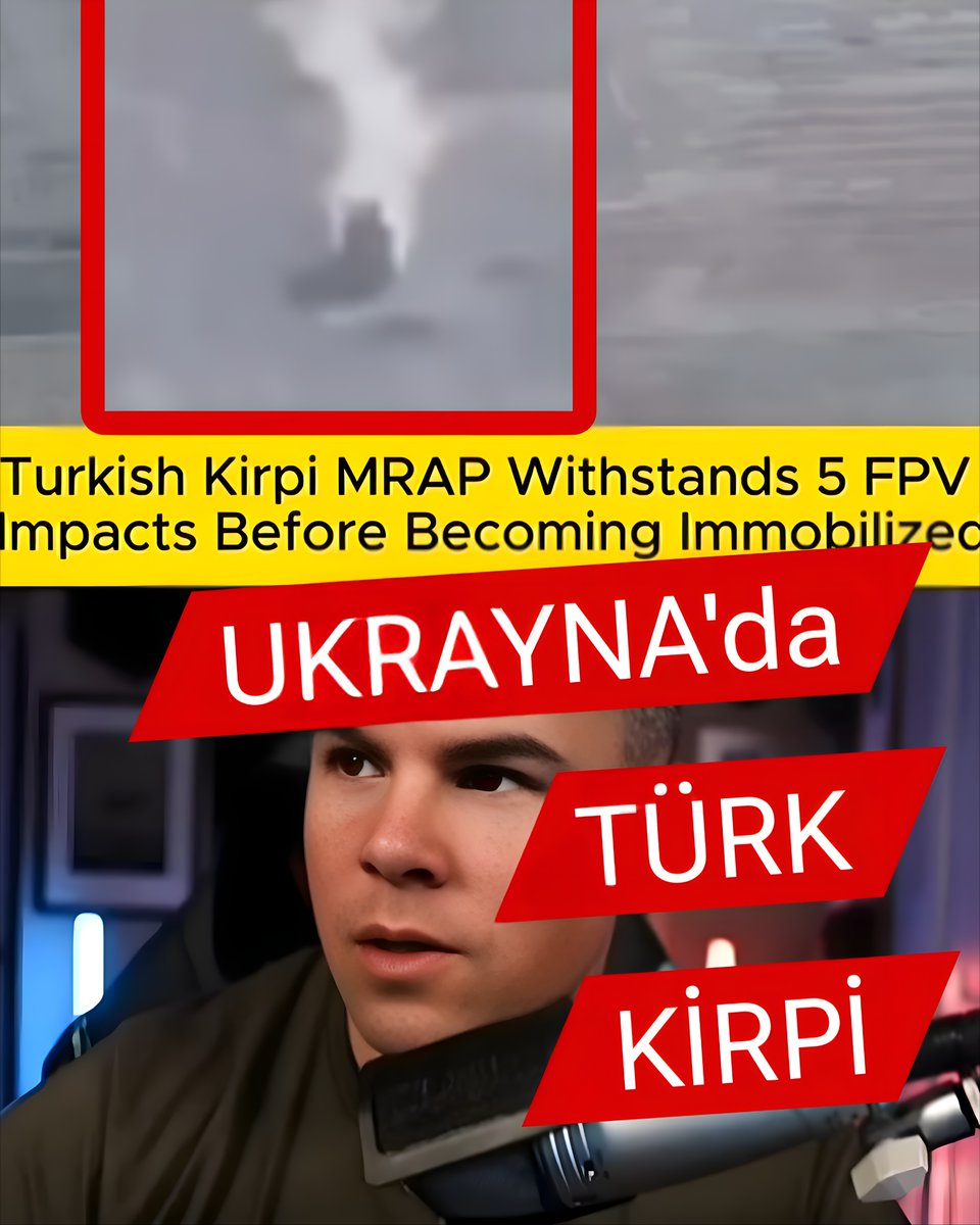 Ukrayna sınırında direnen bir Türk Kirpi