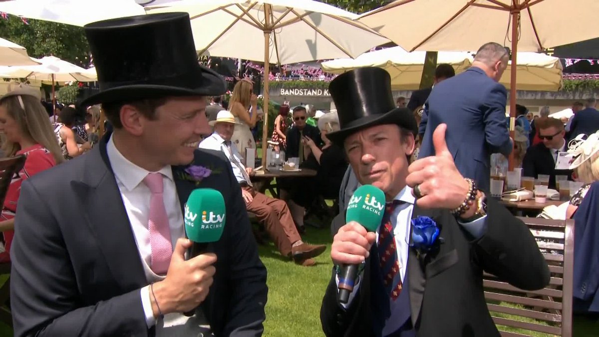 "I still have the devil in my ear saying come on one more time!" 😈 Great to see Frankie Dettori at Royal Ascot 🏇 Oli Bell | @ascot