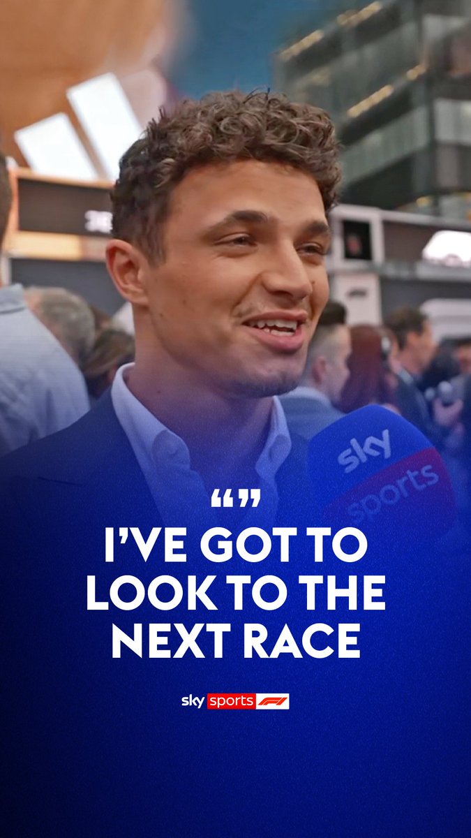 "I've got to look at the next race" 💪 Lando is ready to bounce back after a difficult Canadian GP 🗣️🇨🇦