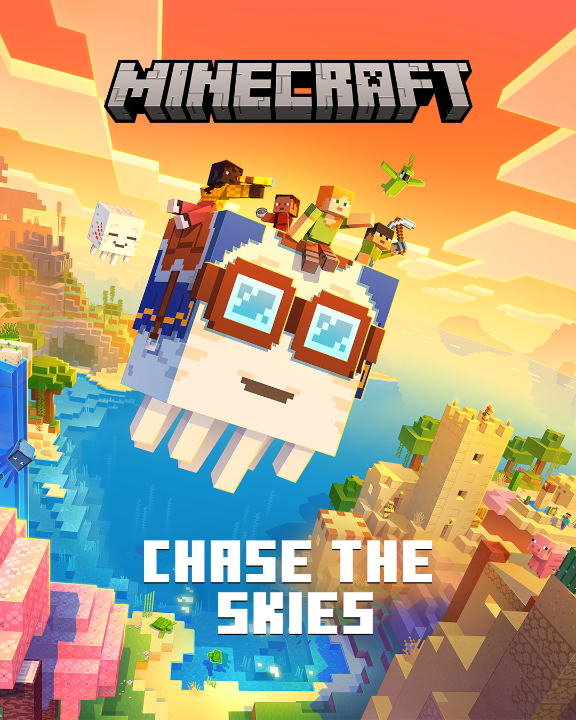 Explore, build and fly around the Overworld on your new mount in the Chase the Skies drop on Minecraft for #NintendoSwitch! Out now: