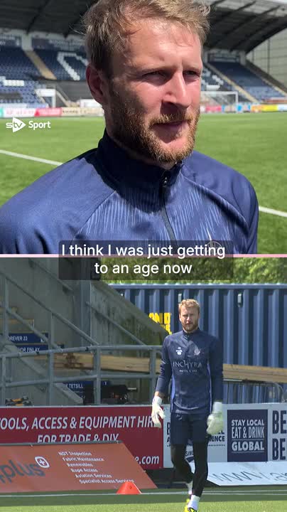 Scott Bain says giving his son and wife-to-be a chance to watch him play regular first-team football again was a big motivation in swapping Celtic for Falkirk.