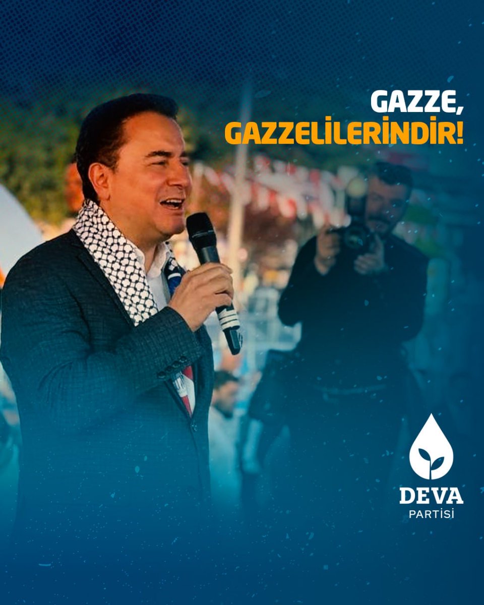 Buradan tüm âleme sesleniyoruz: Gazze, Gazzelilerindir! Gazze, Filistin için direnenlerindir. Her yerde söyleyeceğiz. Her yerde haykıracağız.