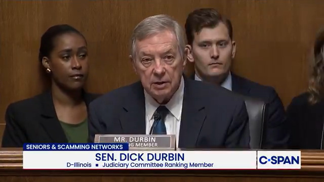 .Senator Dick Durbin after security briefing on shooting of MN state lawmakers & Senator Padilla's removal from DHS Secretary Noem's press briefing in LA: "It was a sobering presentation on the question of the assassination and the vulnerability of many people in public life today."