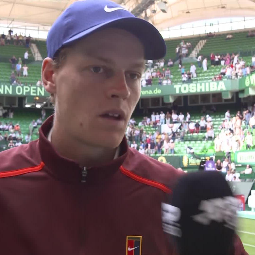 2023 champ vs 2024 champ 👀 Jannik Sinner on facing Bublik in R2... #TWO25