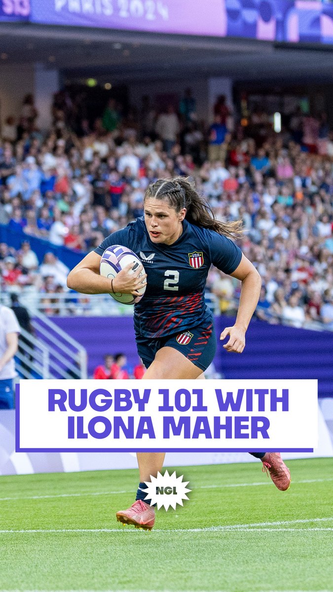 “There’s always rugby around. I think people just don’t realize it’s around.” —Ilona Maher Watch more their conversation on our YouTube for More Sh*t Monday!