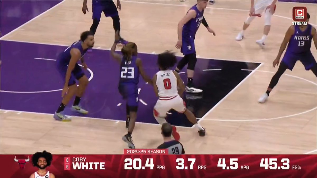 "From my seat they've got to try to look to trade either Ayo [Dosunmu] or Coby [White]." Bulls Insider K.C. Johnson joined The Chicago Lead to discuss if the Bulls should consider trading Coby White and how the Desmond Bane trade might impact their decision 👀