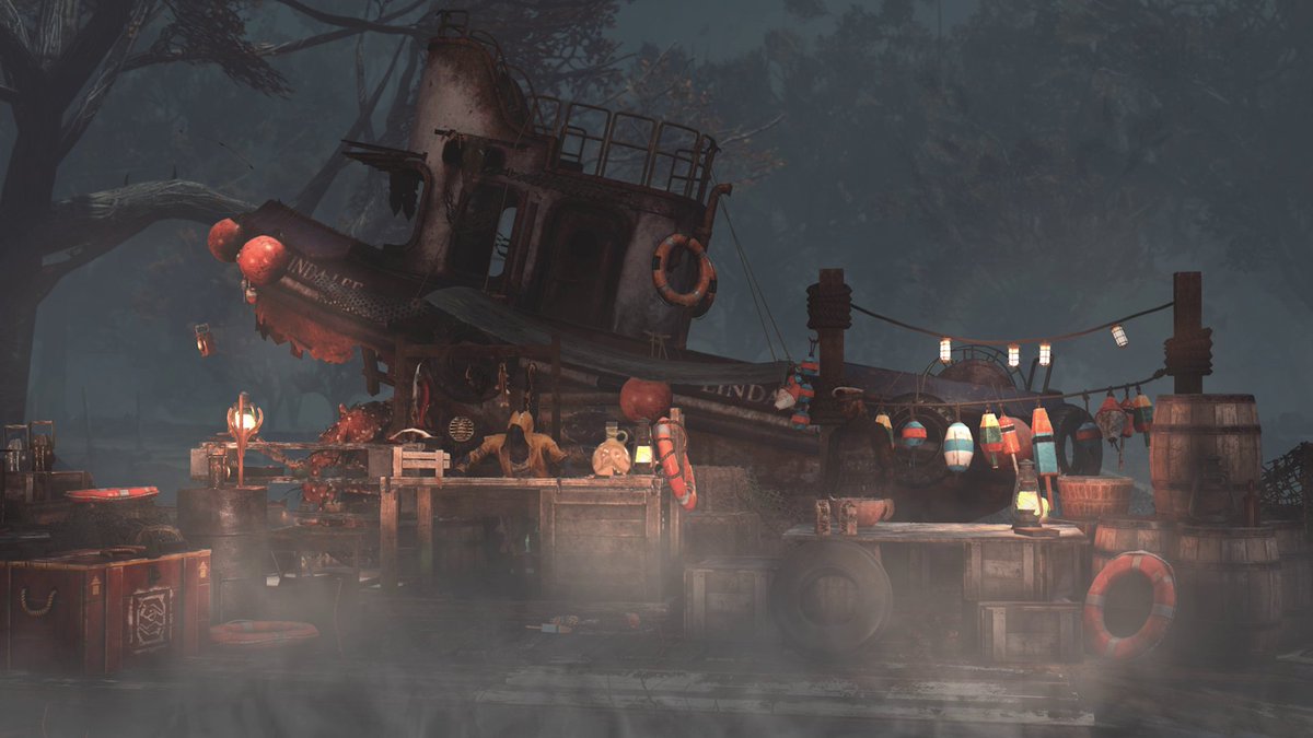 Cozy up with some snacks and dive into The Story of Fisherman's Rest. Read by Lawrence from the @themodusfiles What are your theories about Captain Raymond Clark and the mysterious Fisherman? #Fallout76