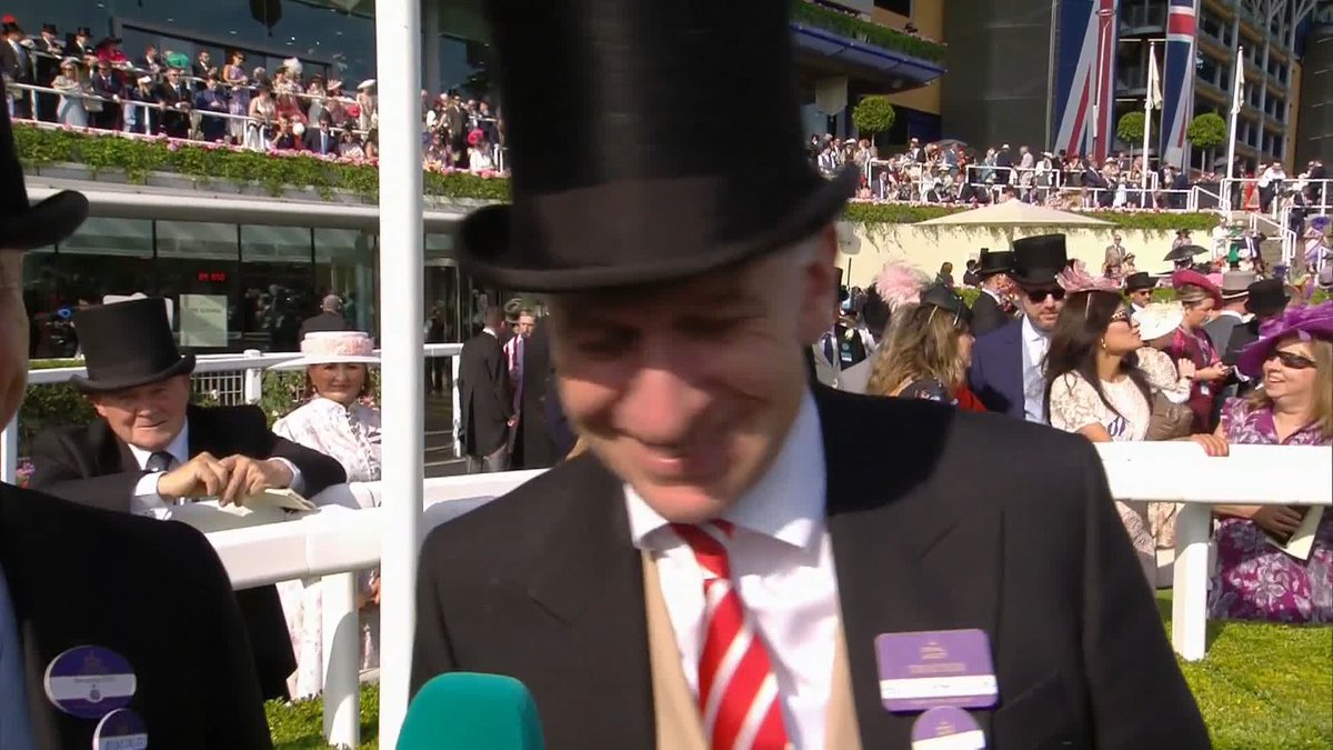 Gold Cup ✅ Champion Hurdle ✅ Champion Chase ✅ Royal Ascot ✅ Henry de Bromhead and Chris Jones spoke to @mcyeeehaaa after ASCENDING won the Ascot Stakes 👏 #RoyalAscot