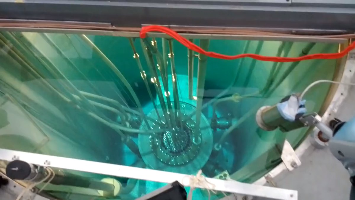 WATCH: It's not every day you get to see a test reactor pulse!
