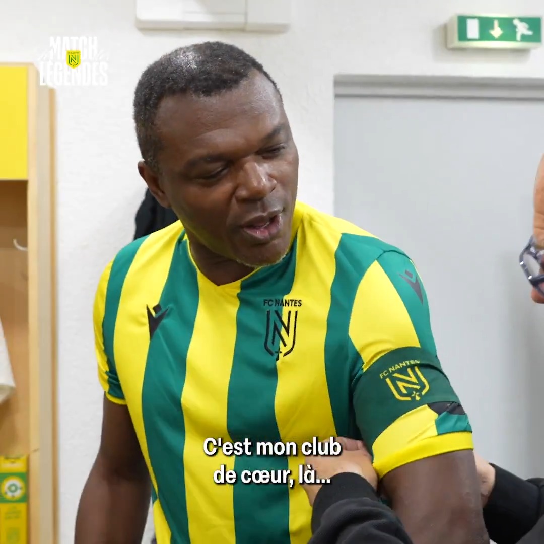 "C'est mon Club de coeur là" Marcel Desailly 👊 Le film du "Match des Légendes" est disponible sur Youtube 🎬