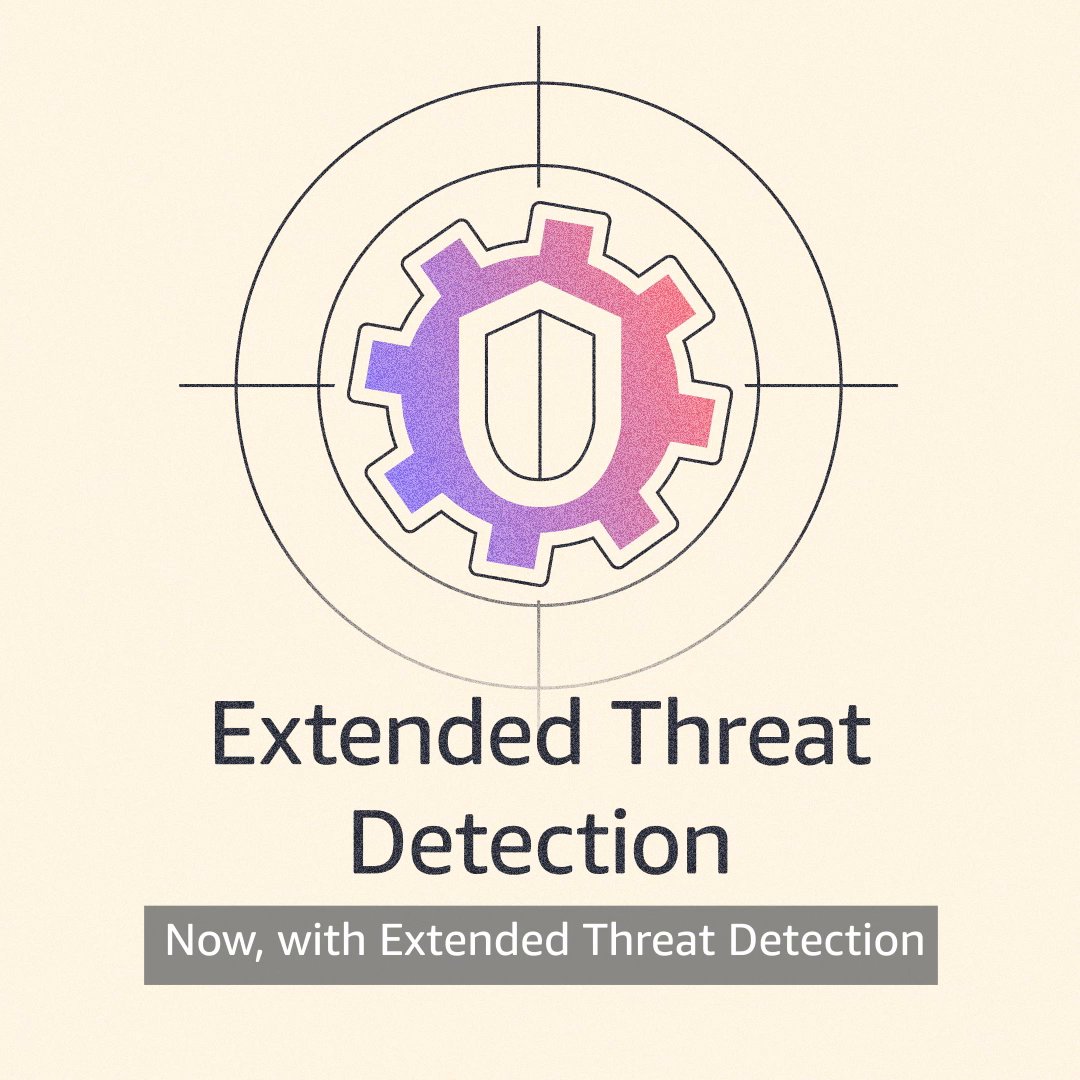AI/ML-powered threat detection just got an upgrade. 🛡️🔎☁️ Introducing Amazon GuardDuty Extended Threat Detection for Amazon EKS using AI/ML to correlate security signals & identify complex attack sequences. Elevate your threat detection with MITRE ATT&CK insights. #AWSreInforce 👉