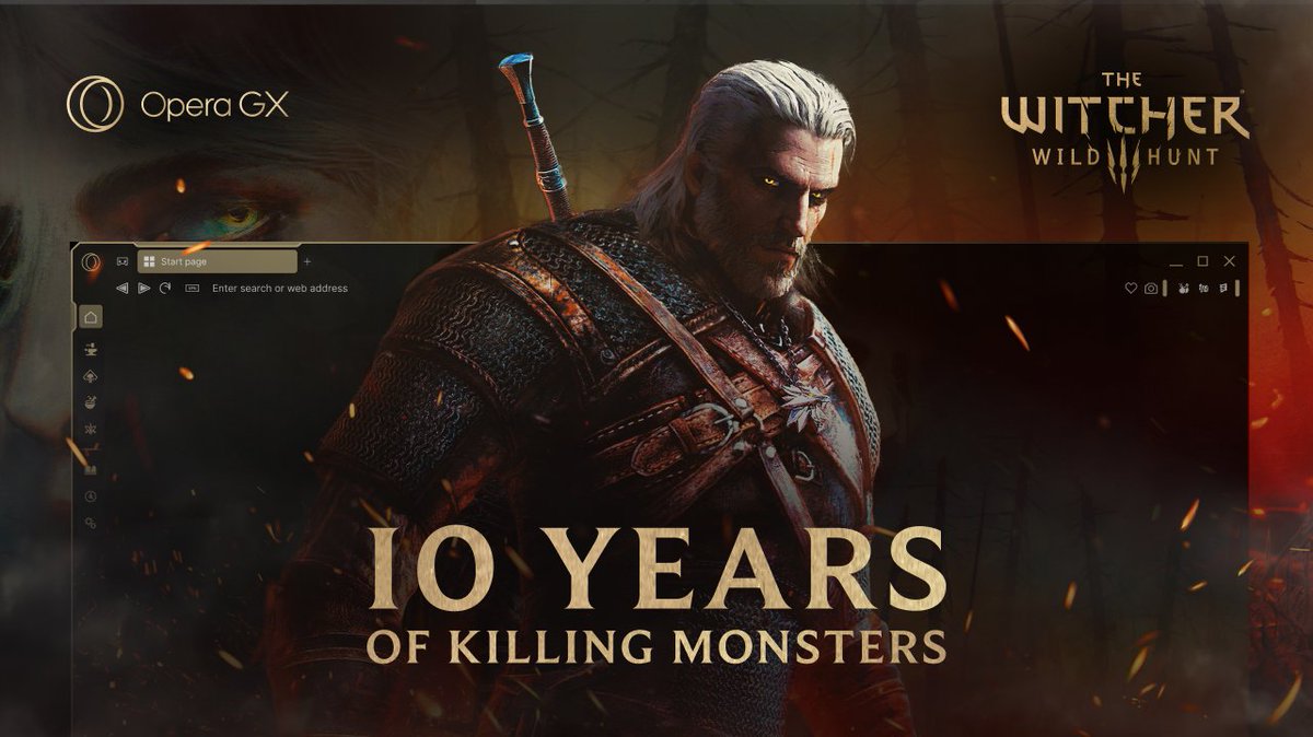 The Witcher 3: Wild Hunt turns 10 years old 🔥 So we're bringing you a custom mod with its own hub featuring news, guides and everything you need to ride the streets of Novigrad once more Immerse your GX into the world of The Witcher 3: Wild Hunt below 🐺