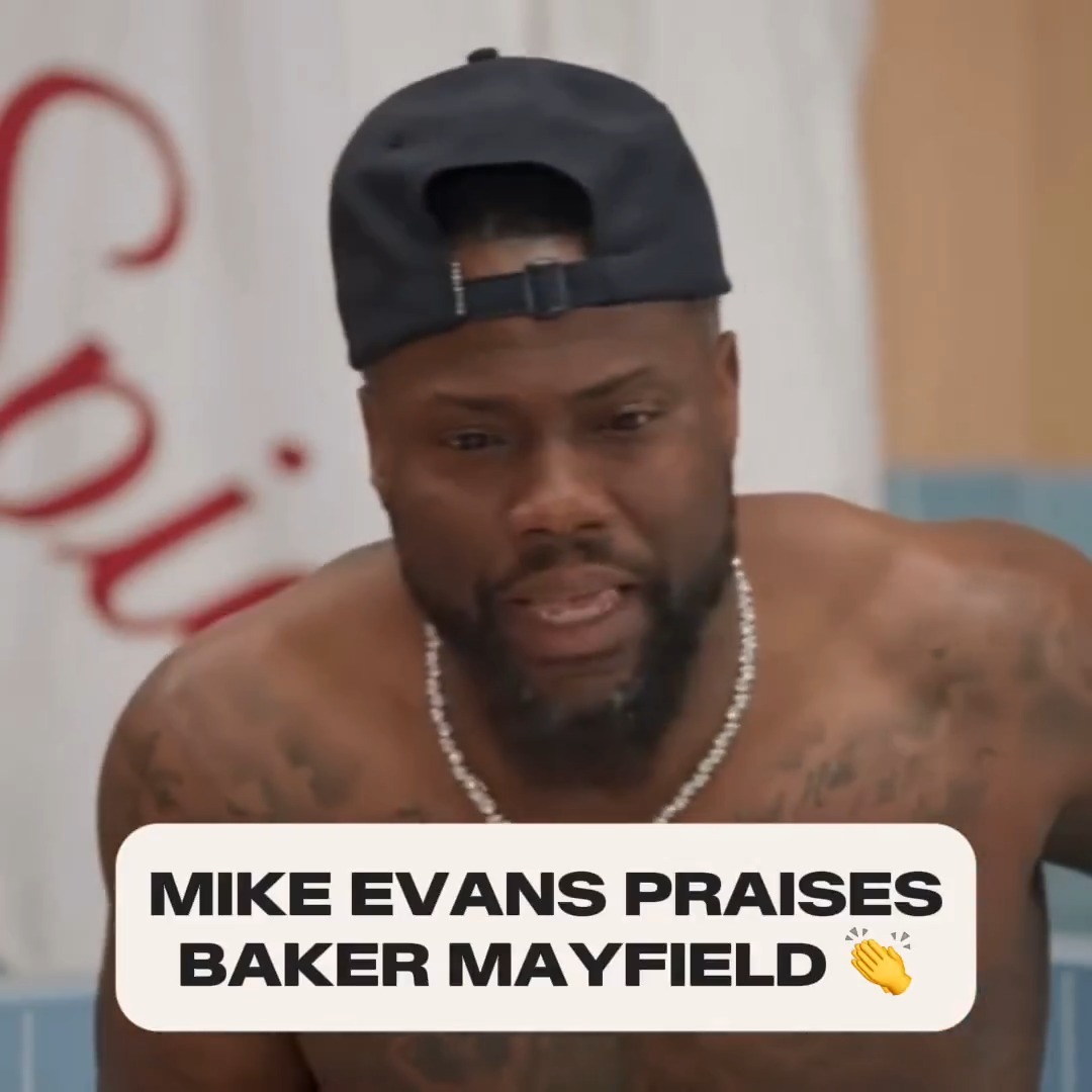 From Tom Brady to Baker Mayfield, Tampa Bay has been in great hands 🤝 📽️: Kevin Hart