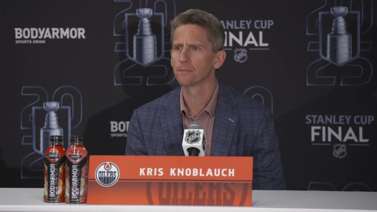 "Stu's been in a lot of high-pressure gamesโฆ You look at the amount of elimination games he's played... every single game he's played in were really solid if not spectacular performances." Coach Knoblauch on Stuart Skinner starting Game 6. Enterprise | #LetsGoOilers