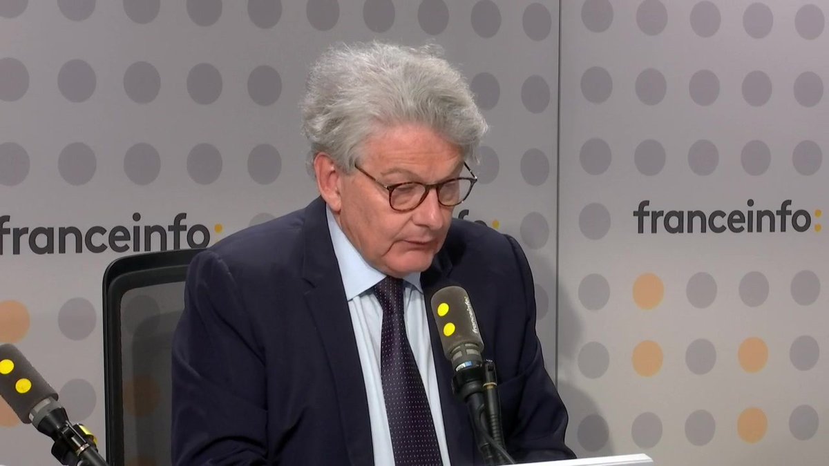 🔴 Conflit Israël - Iran ➡️ "L’Europe est absente de tout ça. On n’entend pas l’Europe, elle doit s’exprimer ! On n’est pas au cœur des négociations, mais elle est où l’Europe ?" questionne Thierry Breton, ancien commissaire européen au marché intérieur #franceinfosoir