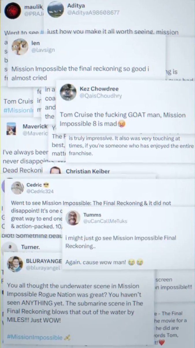 Don't miss out on seeing #MissionImpossible – The Final Reckoning on the big screen!