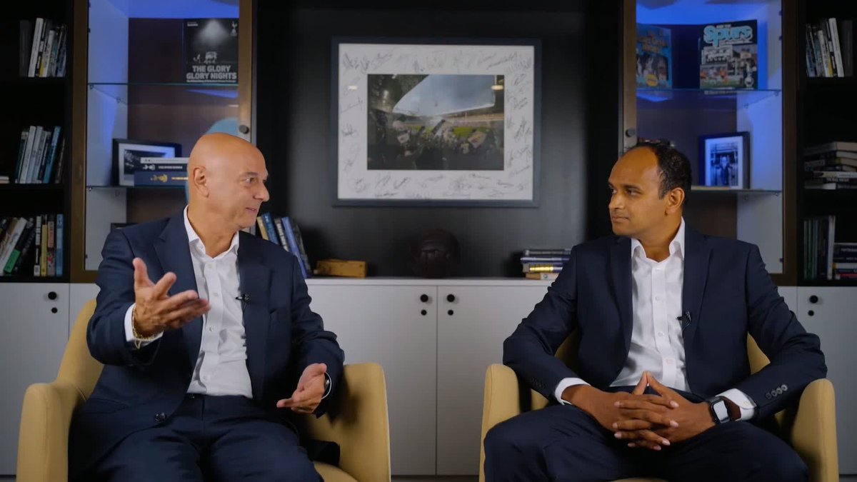 "Thomas {Frank} is an outstanding developer of young players" 🇩🇰 Spurs chairman Daniel Levy and chief executive Vinai Venkatesham explain why Thomas Frank was chosen to become the new boss ahead of more than 30 candidates ⚪ [🎥] Tottenham Hotspur