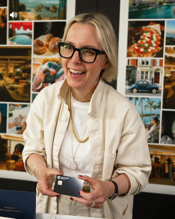 From ideation to production, Silke Mennenga Vishab, Co-Head of Design for Brand at Chase, shares how the new Sapphire Reserve and Sapphire Reserve for Business were designed.