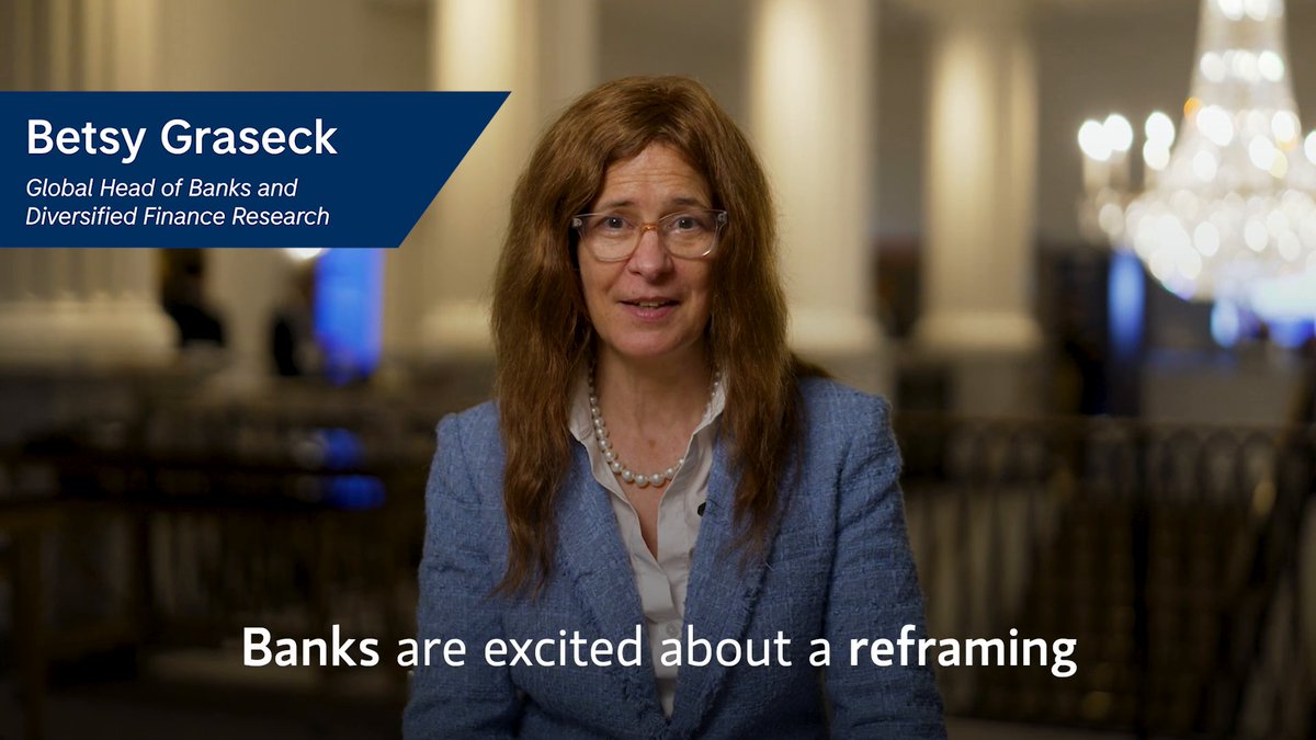 Our Global Head of Banks and Diversified Finance Research, Betsy Graseck, discusses the three key themes that emerged from the U.S. Financials Conference: banking regulation, interest rates, and AI-driven efficiency. Explore how these issues are shaping the industry: