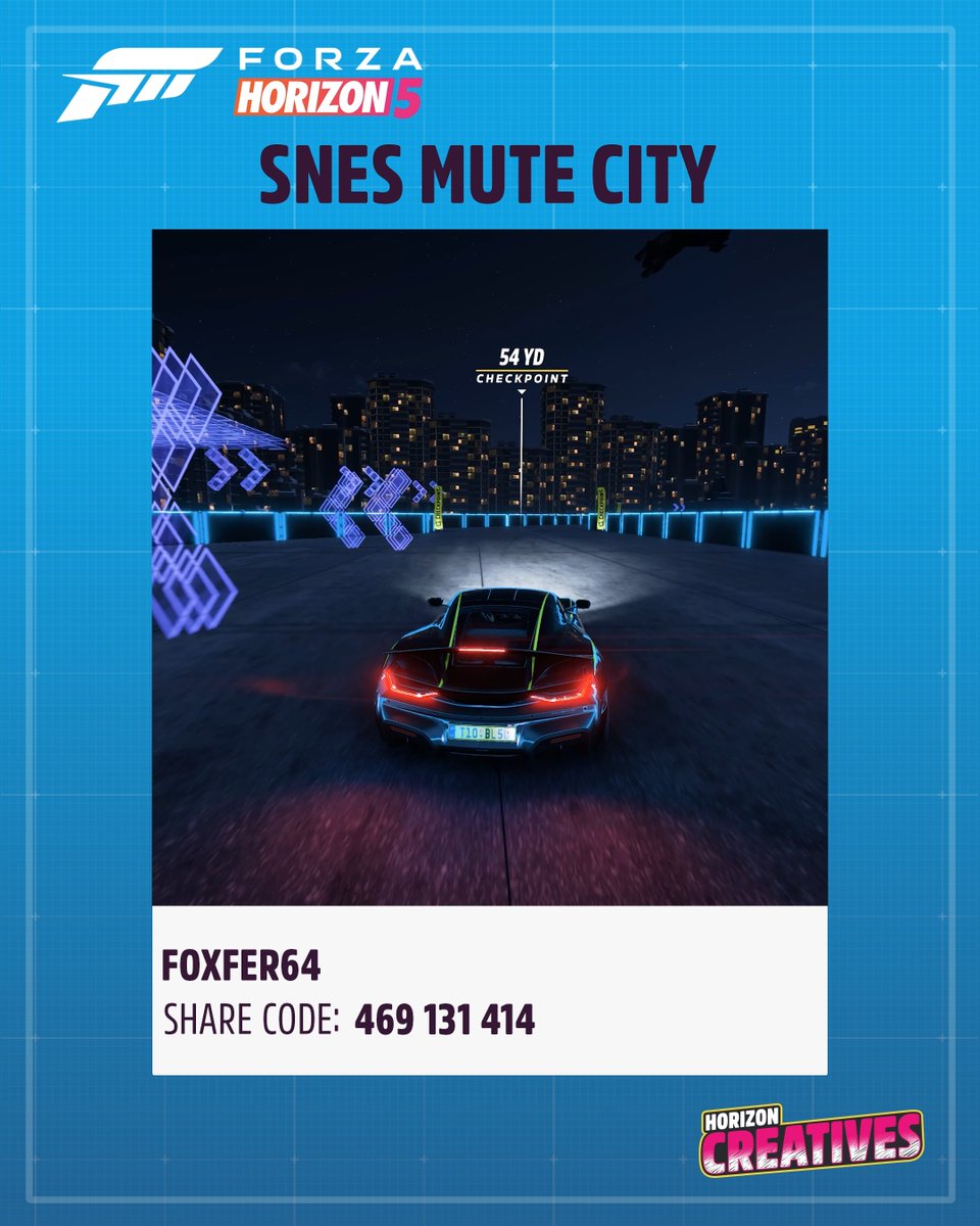 Enjoy this stunning event with your friends! What's the fastest time you can achieve on this track?