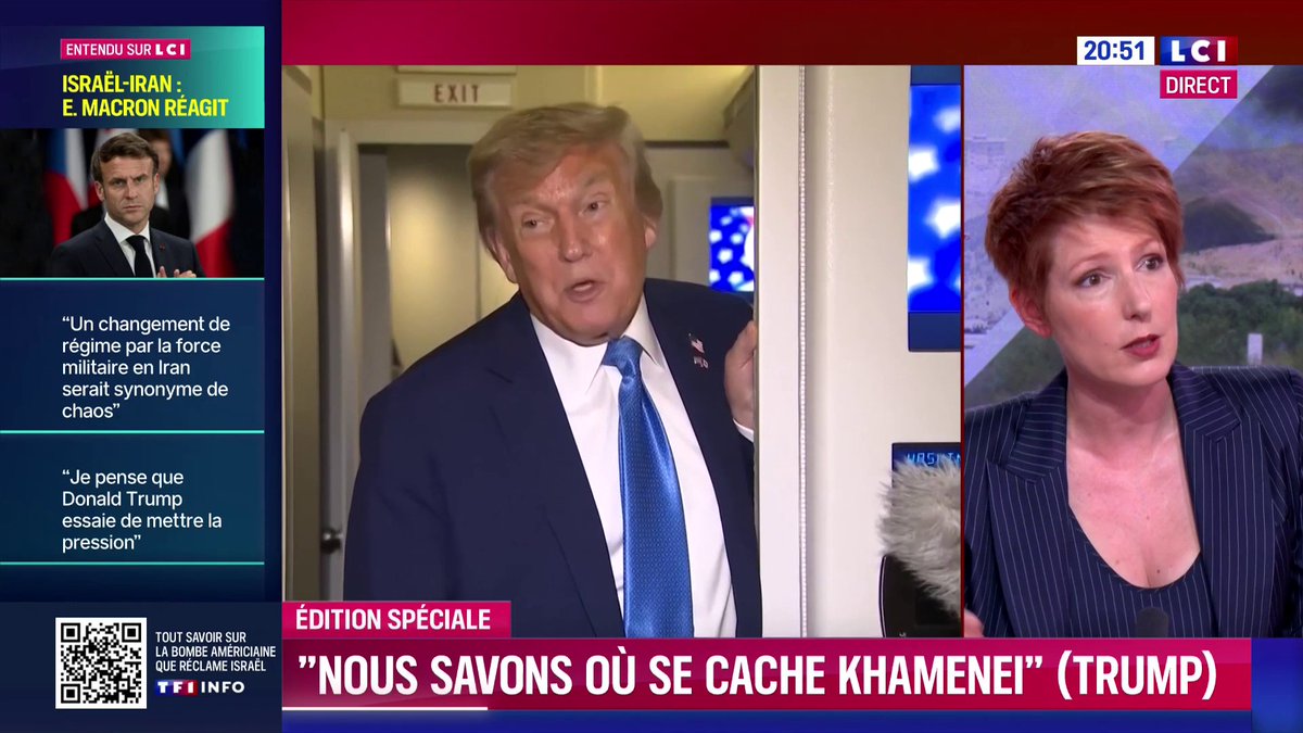 🗣️ Israël-Iran : "les intérêts des Européens ne sont pas les intérêts des Américains, il faut s'en souvenir régulièrement" rappelle Natacha Polony ▶️ Darius Rochebin