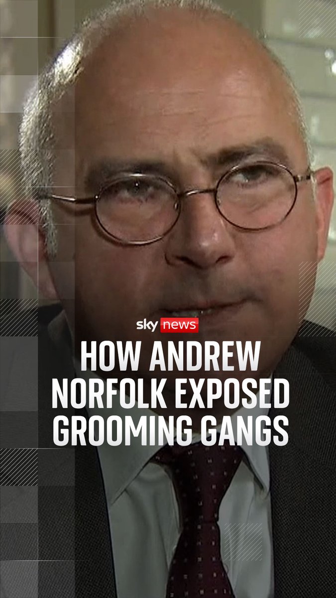 How did the late British journalist, Andrew Norfolk, expose grooming gangs? Sky's lead politics presenter Sophy Ridge reports ⬇️ Politics Hub latest: