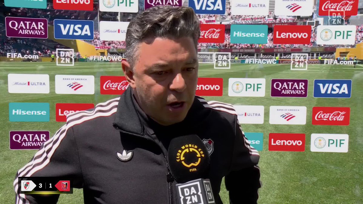 Marcelo Gallardo analiza la victoria de su River Plate 🗣️ "Tenemos margen de crecimiento para lo que se viene" FIFA Club World Cup | Todos los partidos gratis en #FIFACWC #TakeItToTheWorld