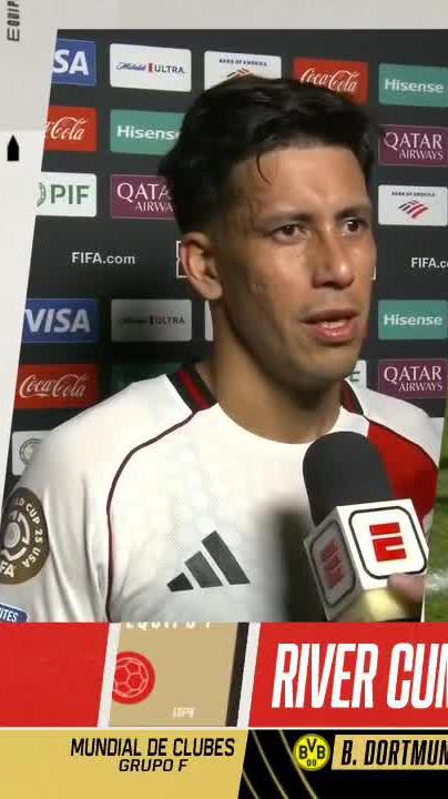 "NO ESTAMOS ACOSTUMBRADOS A JUGAR AL MEDIODÍA" Maxi Meza se refrió a las dificultades en el triunfo de River ante Urawa Reds. 📺 Mirá los partidos de #DisneyPlus de la #FIFACWC 🏆🌎 en el Plan Premium