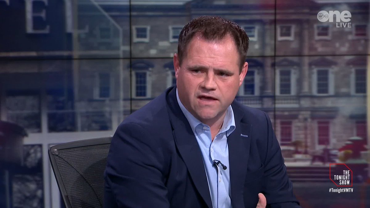 🗣️ "We are talking about a site that for over 5 years has been working," Neale Richmond discusses why CityWest Hotel was chosen as a permanent centre for international protection applicants #TonightVMTV
