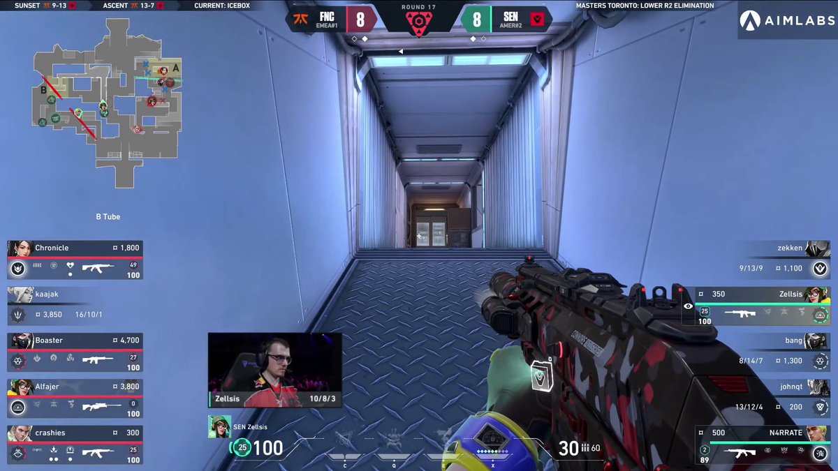 Lead taken by FNATIC. #VALORANTMasters
