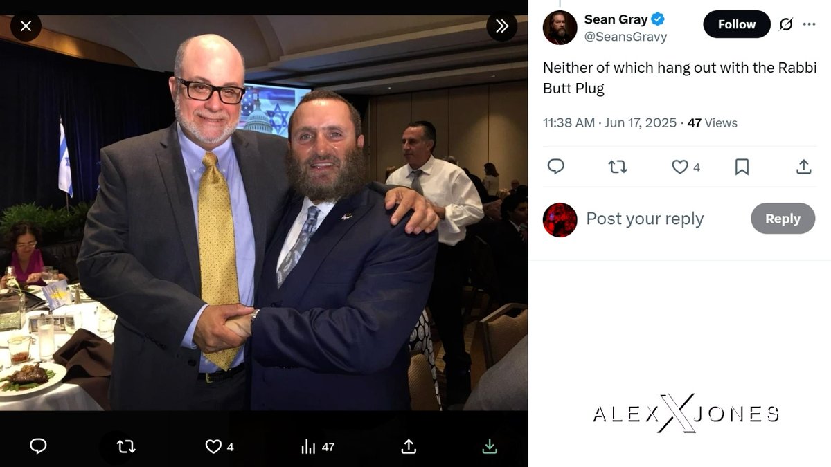VIDEO: Is Mark Levin Marrying Rabbi Buttplug Shmuleyy?