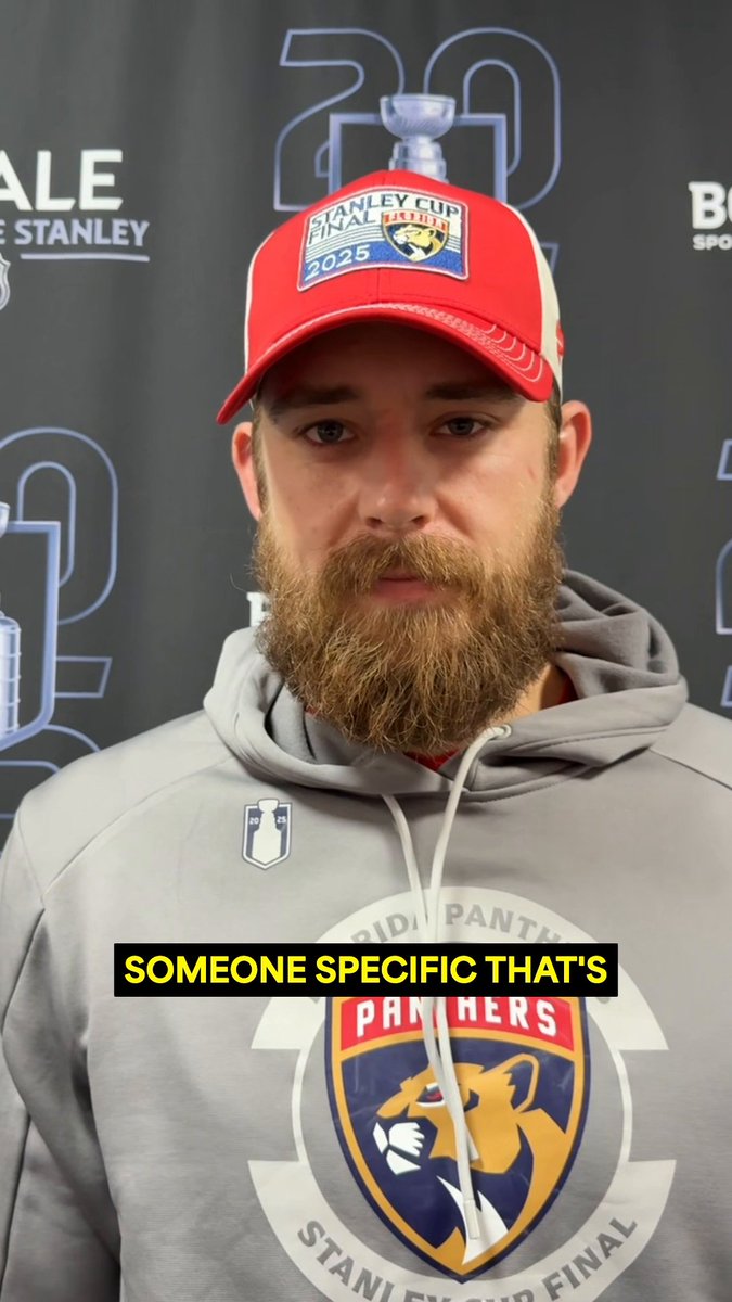 A.J. Greer's looking for Cats fans to get to 130 decibels tonight 🔊 📺: Edmonton Oilers vs. Florida Panthers Game 6 of the #StanleyCup Final TONIGHT at 8p ET on NHLonTNT, Sports on Max, Sportsnet, and TVA Sports
