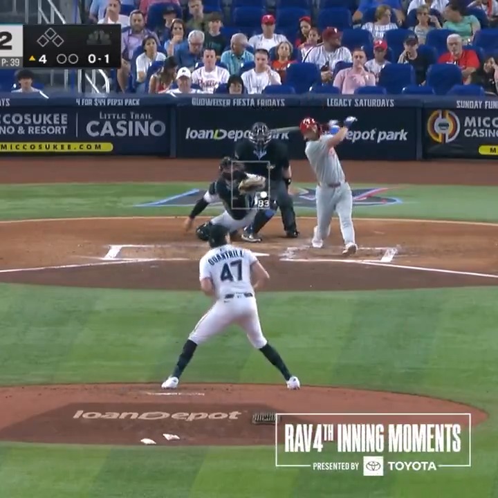 Another day, another dinger for Trea Turner! Toyota USA x #RingTheBell