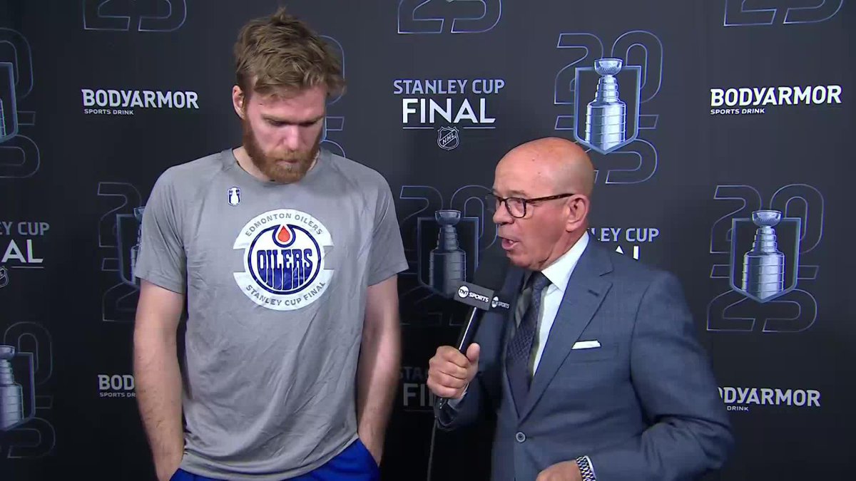 "Calm and ready to roll..." McDavid says they're going back to Edmonton because they're going to win