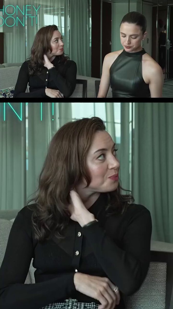 we missed this duo!! new interview of aubrey plaza and margaret qualley for box office will be released soon
