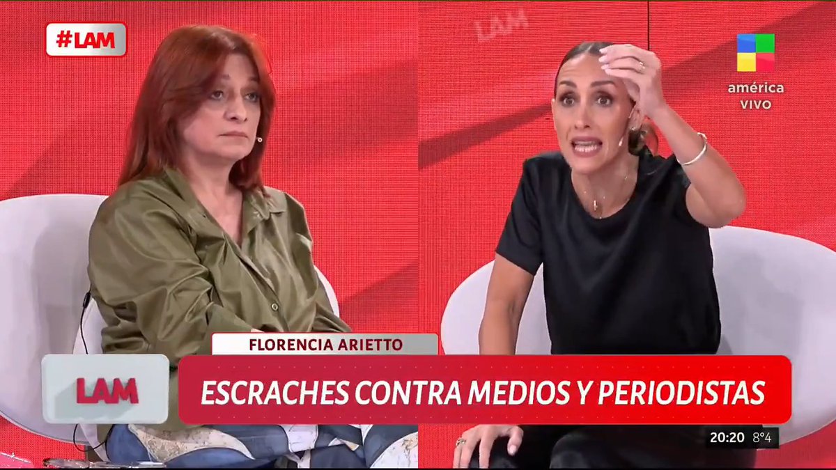 "Feudale": Por el cruce de Marcela Feudale con Florencia Arietto en #LAM