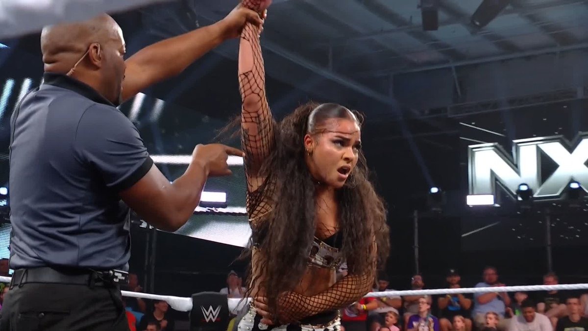 DID SHE TAP?! No matter what happened, 𝙹 is moving on... 😲 #WWENXT